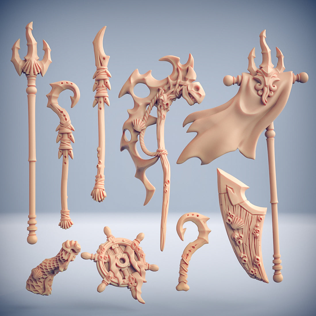 Death Tide Weapons